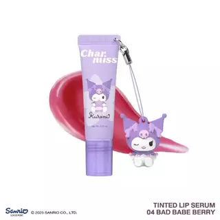 Charmiss Blooming Heart Tinted Lip Serum 8g. เซรั่มกลอสหัวโดนัท สุดน่ารัก พร้อมพวงกุญแจตุ๊กตา
