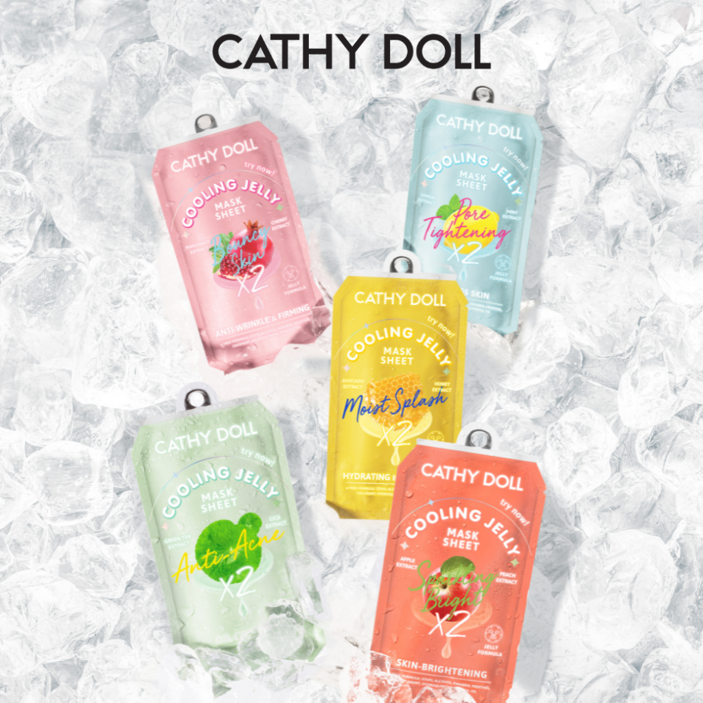 Cathy Doll คูลลิ่งเจลลี่มาสก์ 25g (มาส์กหน้า)