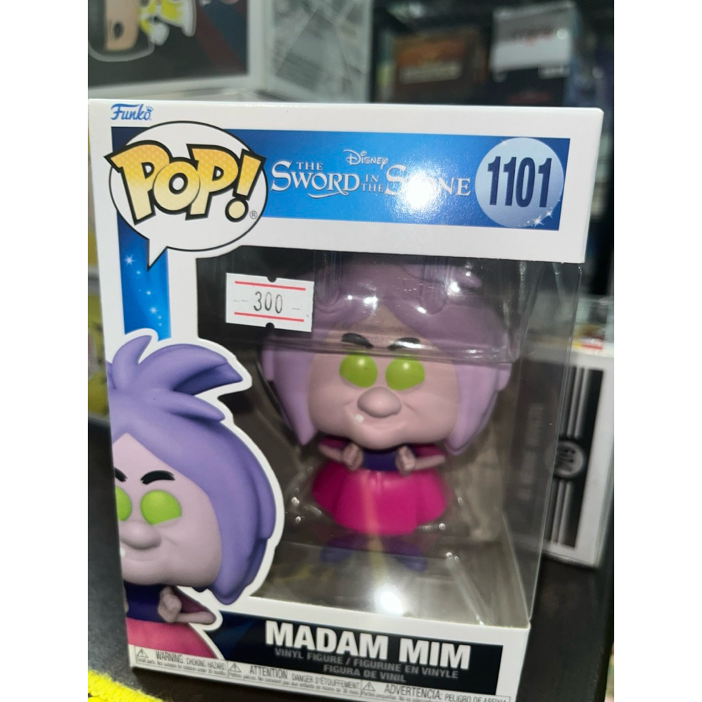 Funko POP! Sword in the Stone : Madam Mim #1101 *กล่องซีด* *โปรดอ่านรายละเอียด*
