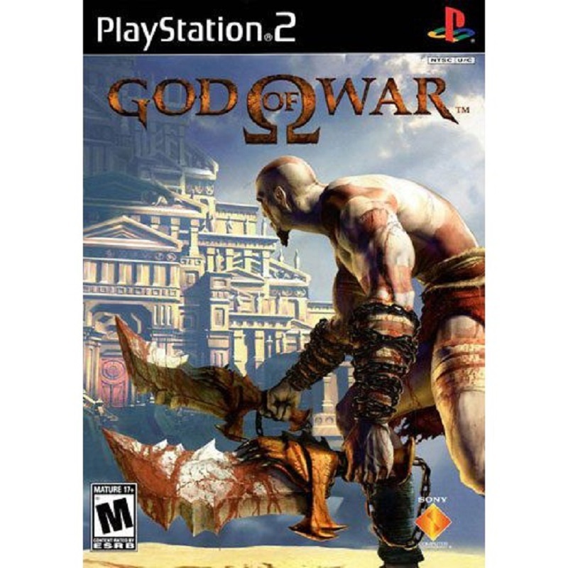 แผ่นเกม PS2 God of War 1