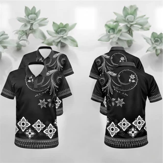 เสื้อโปโล คอปก ผ้าไมโครสีดำ เสื้อไวอาลัย ไซด์ M L XL XXL คะ