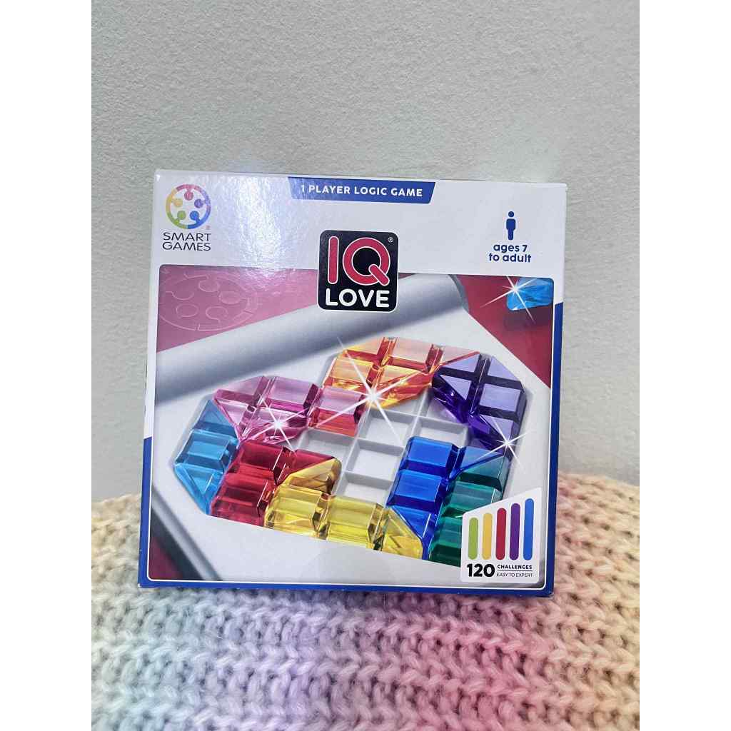 [2nd hand/มือสอง]  SMART GAMES: IQ LOVE เกมตัวต่อรูปหัวใจ เกมฝึกสมอง