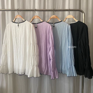 Bella Top | เสื้อแขนยาว จั๊มช่วงตัวและแขน ✿ ˚‧｡