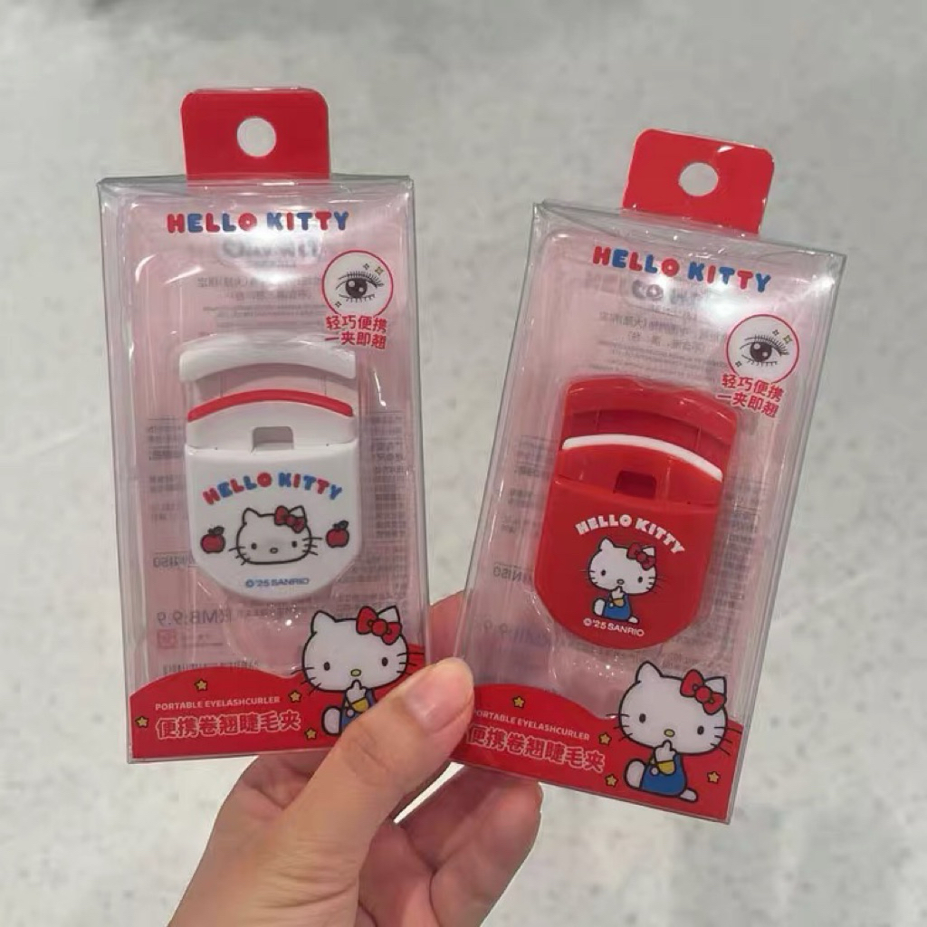 🎀พร้อมส่ง ที่ดัดขนตาพกพา Hello Kitty x Miniso ลิขสิทธิ์แท้💯