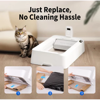 PETKIT Crystal Litter Set ชุดถาดทรายคริสตัลสำหรับห้องน้ำแมวอัตโนมัติ Purobot Crystal Duo (1 เซต = 4 ชุด)