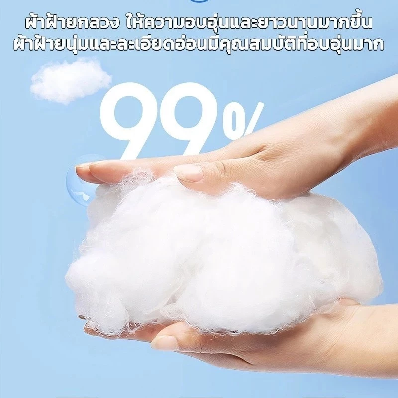 ถุงนอนเดินป่า ถุงนอนพกพา พร้อมหมวก สำหรับแคมป์ปิ้ง thumbnail 7