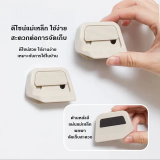 คัตเตอร์ช่วยแกะพัสดุ มี 2 สี แข็งแรงทนทาน ใบมีดเซรามิก ด้านหลังมีแผ่นแม่เหล็ก ใบมีดจะดีดกลับอัตโนมัติ ใบมีดยาว 7 มม.