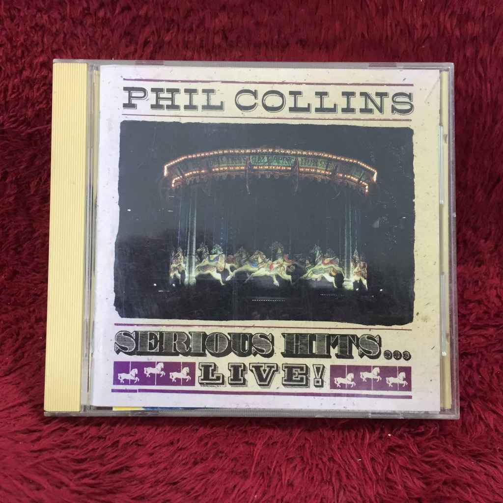 CD Serious Hits Live by Collins, Phil สภาพตามรูปปก EA31-33