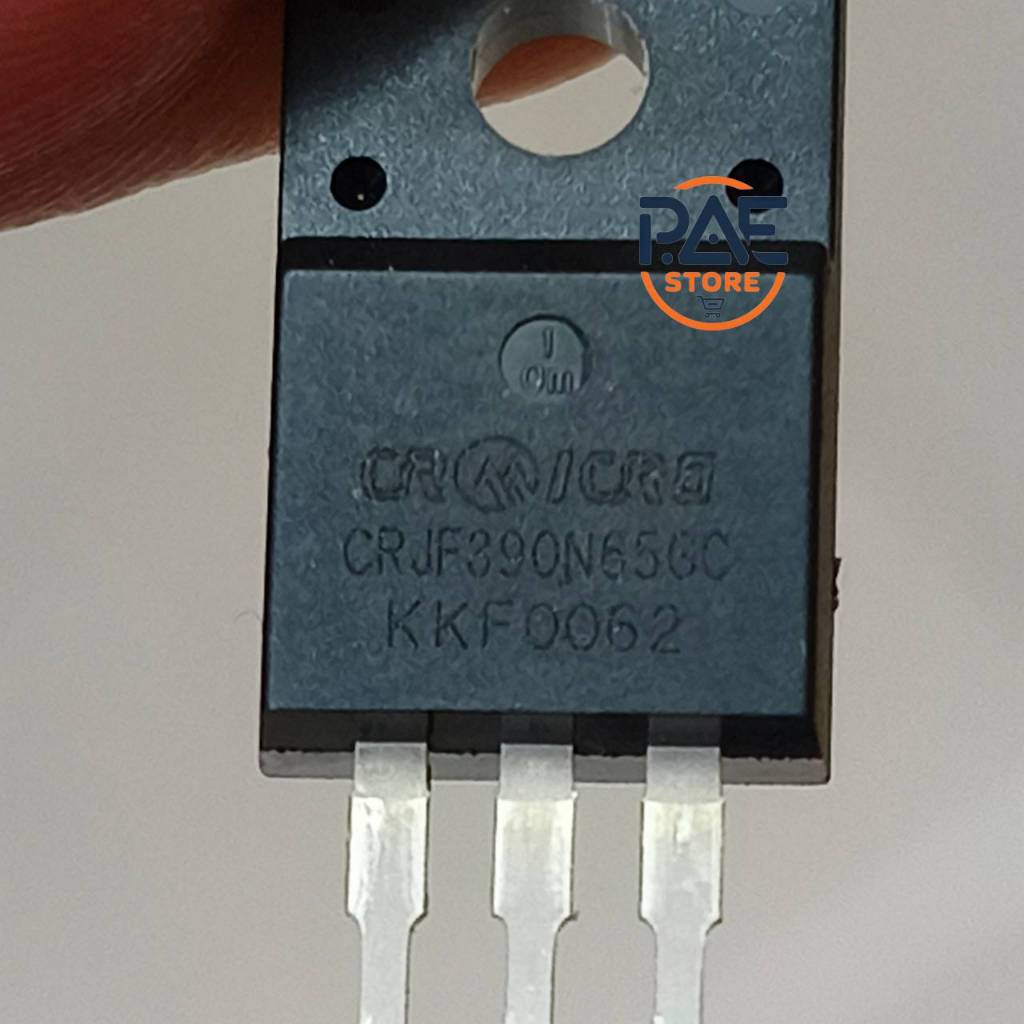 #Mosfet มอสเฟต CRJF390N65GC MOSFET N-Channel High Voltage MOSFET ประสิทธิภาพสูง พร้อมส่ง