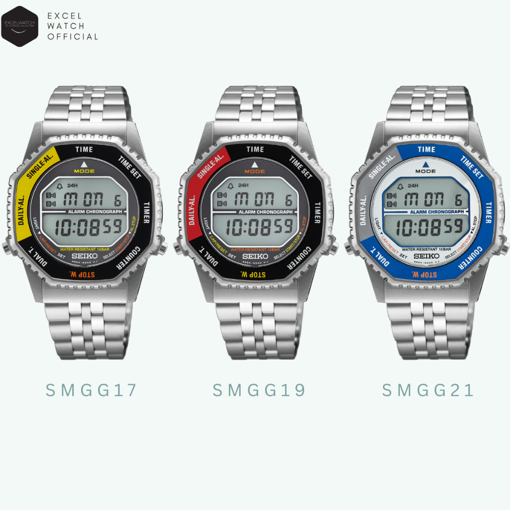 [ Excel Watch ] นาฬิกา SEIKO Digital “Rotocall” รุ่น SMGG17 SMGG19 SMGG21 Quartz