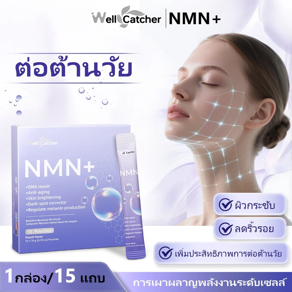 Wellcatcher NMNREV500 ผลิตภัณฑ์เสริมอาหาร