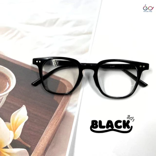 Optical Plus แว่นสายตายาว เลนส์ใส ทรงหยดน้ำ แว่นสายตาอ่านหนังสือ ค่าสายตายาว แถมซองผ้าใส่แว่นตา 203