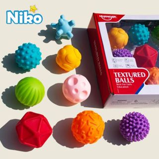 NIKO แมนฮัตตันบอล ของเล่นเด็ก บอลฝึกจับ BPA Free ปลอดภัย กระ…
