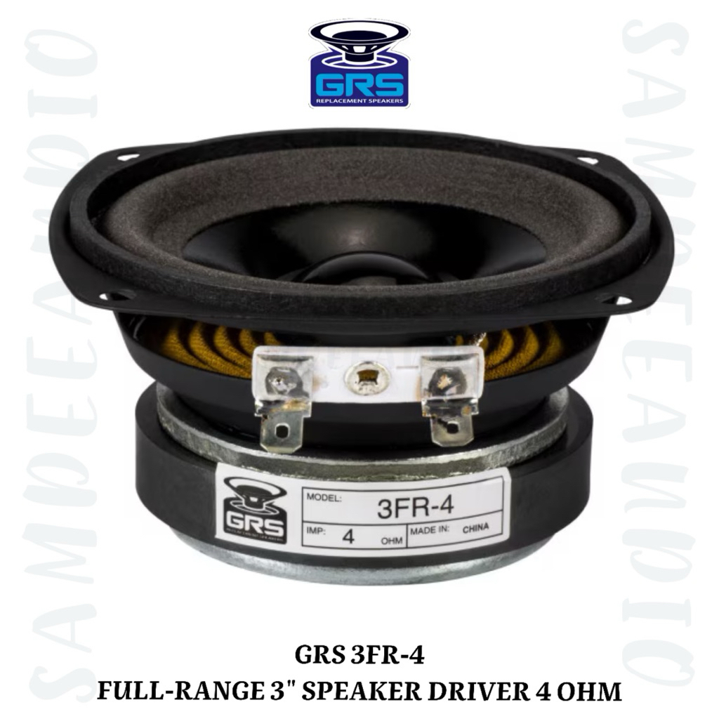 ราคาต่อ1ตัว / GRS 3FR-4 Full Range 3" Speaker Driver 4 Ohm