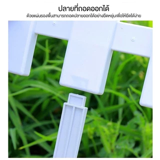 รั้วตกแต่งสวน DIY รั้วพลาสติก ของตกแต่งสวน รั้ว PVC รั้วแต่งสวน รั้วกลางแจ้ง มี 7 สไตล์ ติดตั้งง่าย