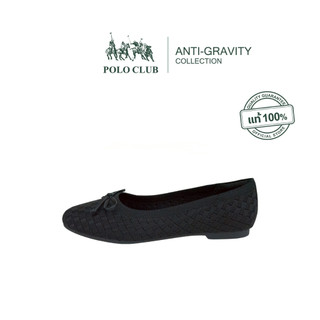 POLO CLUB รองเท้าคัทชู รุ่น AG-2009 สีดำ | รองเท้าคัดชูผู้หญิง