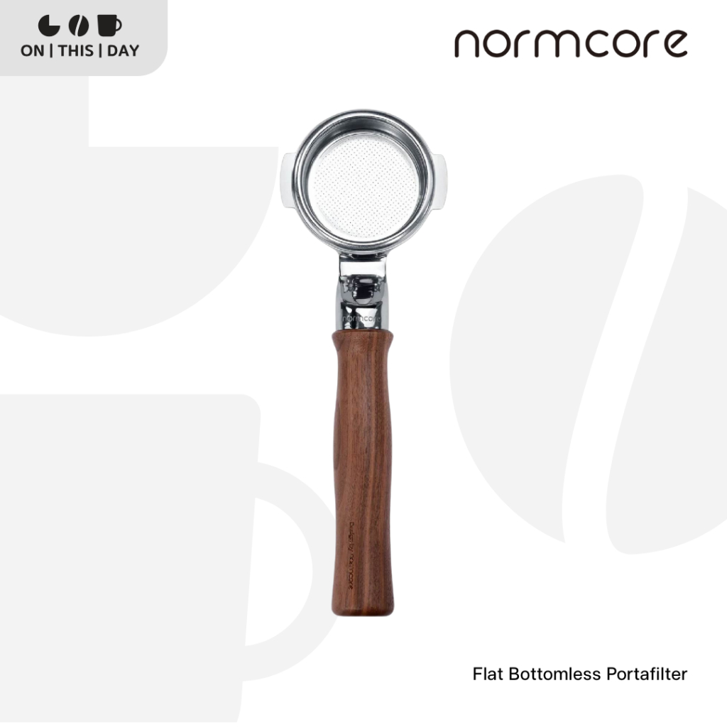 NORMCORE Flat Bottomless Portafilter ด้ามชงกาแฟ ขนาด 54 / 58 mm
