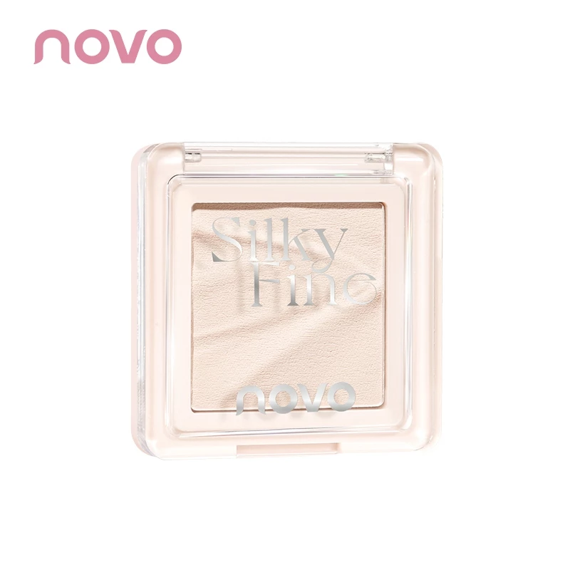 9113 (ใหม่/แท้) NOVO Highlight Powder 3D ไฮไลท์ ชิมเมอร์ หน้าเงา เนื้อบางเบา สีสวย เม็ดสีแน่นติดทน