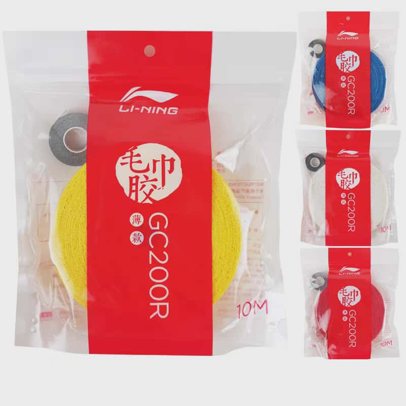 [พร้อมส่ง ของแท้ 100%] ผ้าพันด้าม Li-Ning Towel Grip GC200R ม้วนใหญ่