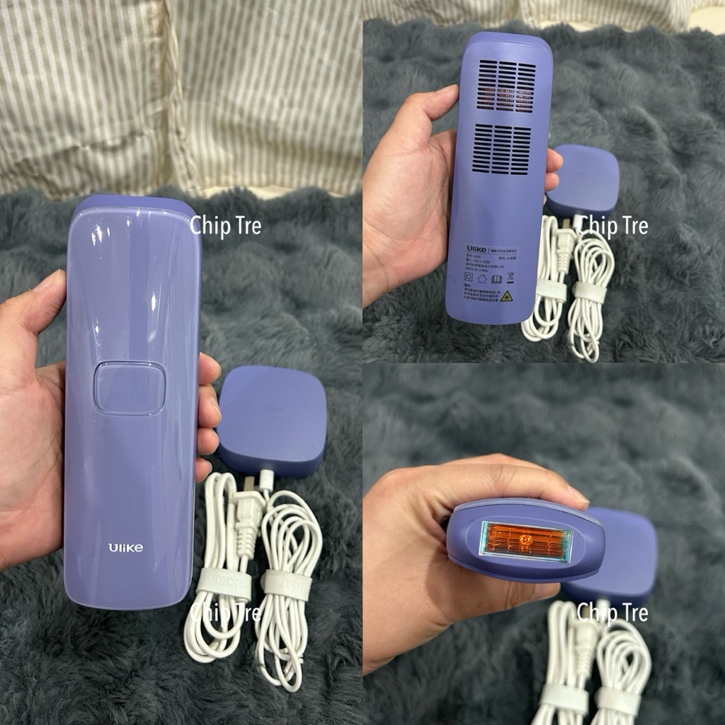 Ulike Air 3 IPL เครื่องกำจัดขน พร้อมเทคโนโลยี ice-cooling Sapphire ice-cooling Laser Hair Remov