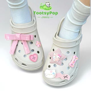 Tootsypop KTร้านไทยจำหน่ายเป็นเซ็ต(เฉพาะตัวติดรองเท้า) สินค้าพร้อมส่ง, แต่งรองเท้า, ตัวติดรองเท้