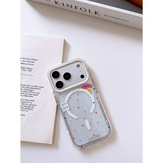 [i17] ส่งด่วน✨S1892 เคสใสดาวเล็ก เคสไอโฟน ชาร์จไร้สาย กันเลนส์กล้อง สำหรับ Iphone รุ่น 14-17Promax