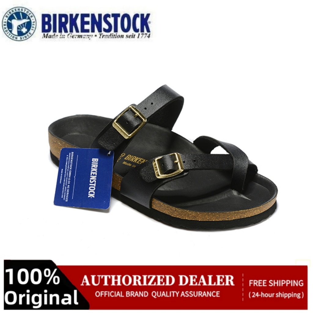 【Original】Birkenstock for women black slippers