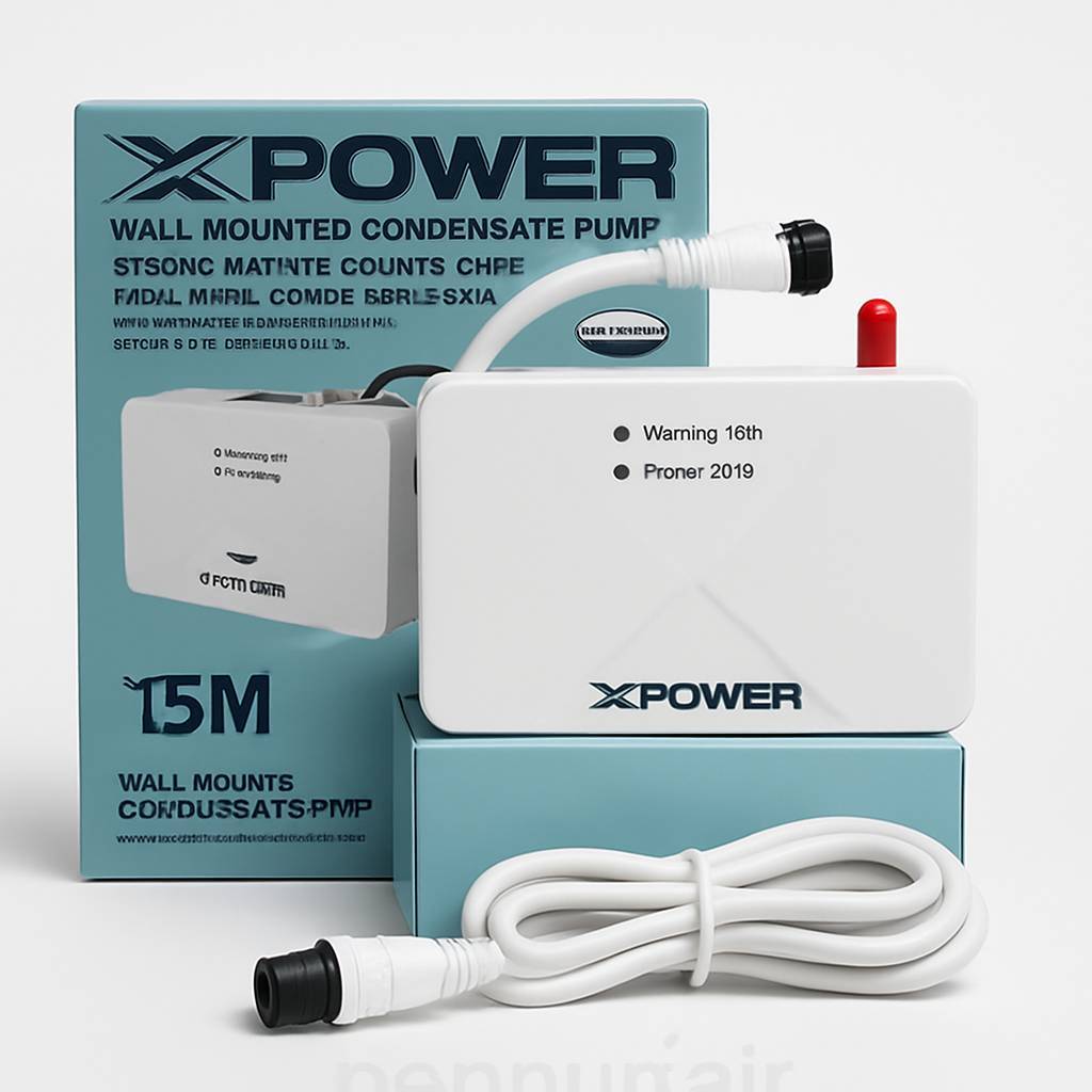 ปั้มน้ำทิ้ง X-POWER สามารถถอดล้างทำความสะอาดง่าย ด้วยตัวเอง ใช้ได้สำหรับเครื่องปรับอากาศ ถึง 48000 B