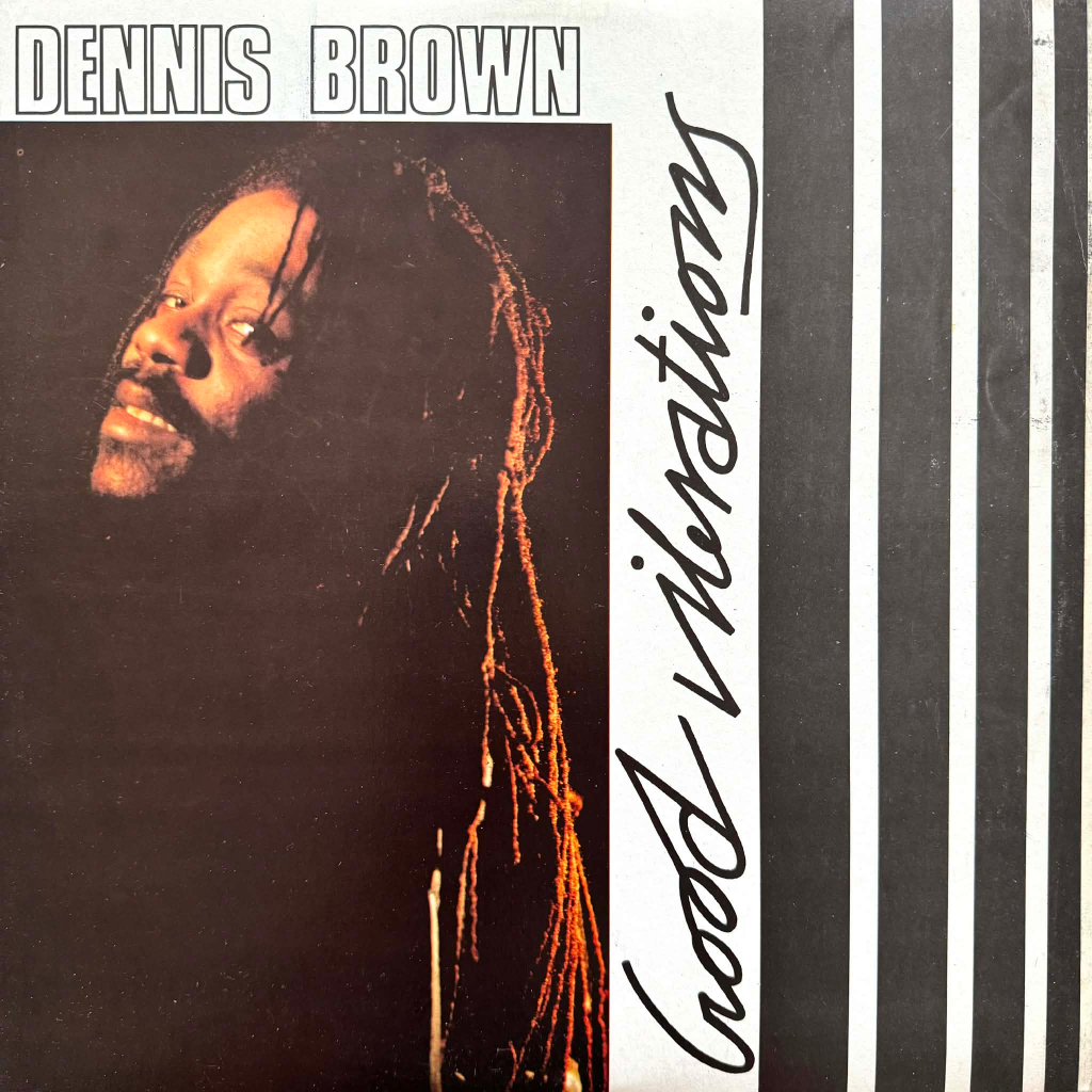 Vinyl แผ่นเสียง Dennis Brown – Good Vibrations (1989) Lovers Rock, Reggae