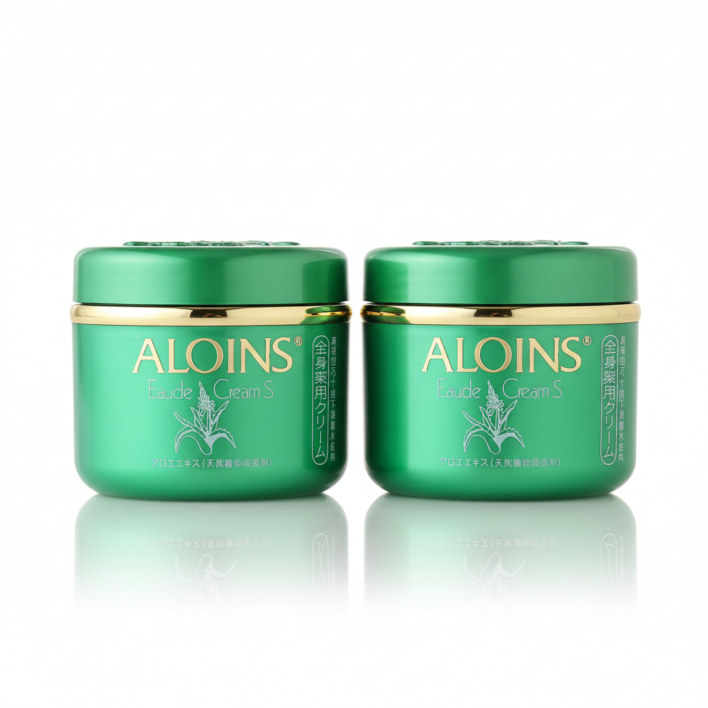Aloins Eau de Cream 185g ครีมผิวหอมละมุน ชุ่มชื้นยาวนาน