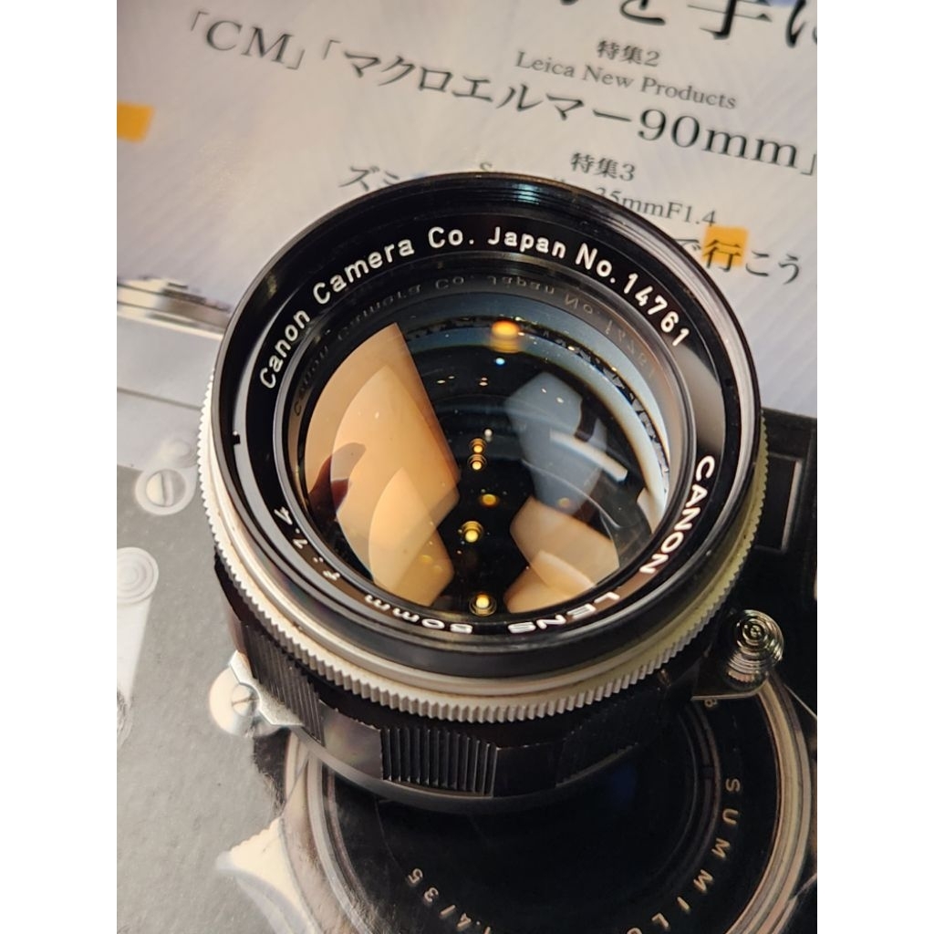 [USED] Lens Canon 50mm F1.4 LTM