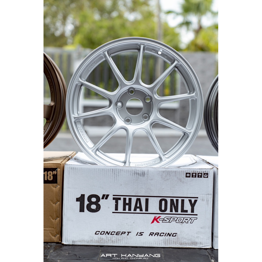ล้อTC105Xขอบ18ขนาด8.5ล้องานไทยKSPORT