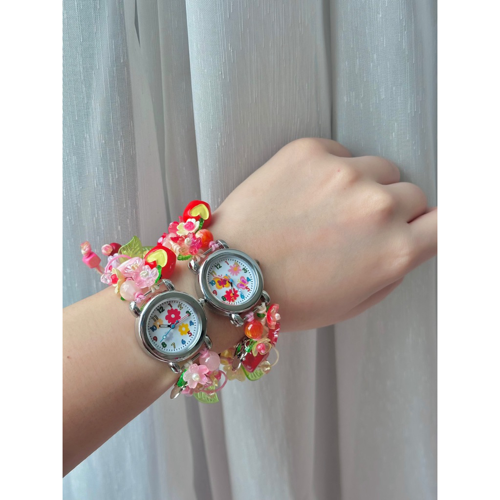 ꒰ นาฬิกาเชือกเทียน ꒱ 🌸✨ เติมของเรื่อยๆ มาเลือกดูก่อนได้ค่า🫶🏻 มีจัด GIFT SET BOX เพื่อเป็นของขวัญ🎁💝 - รูปที่ 6