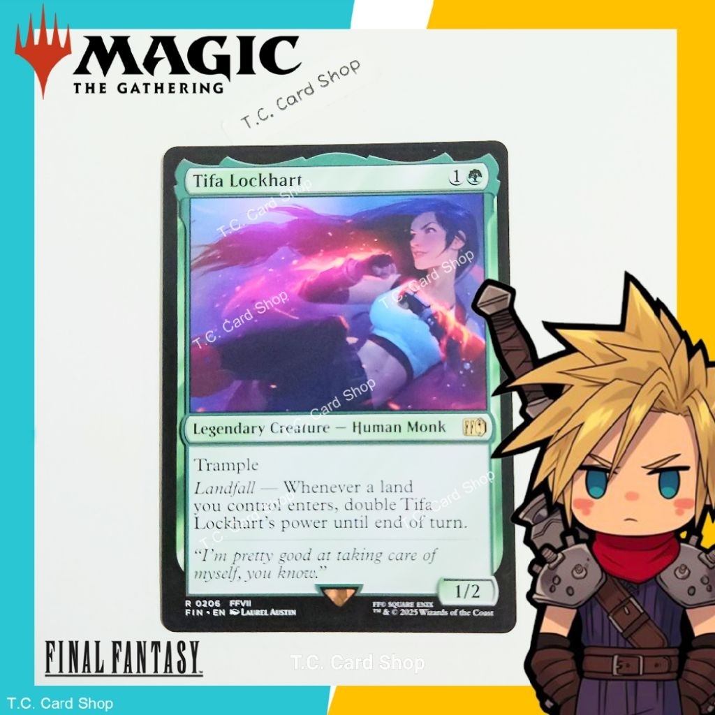 Tifa Lockhart - R0206 FFVII - Final Fantasy - Magic the Gathering (MTG) (FIN)