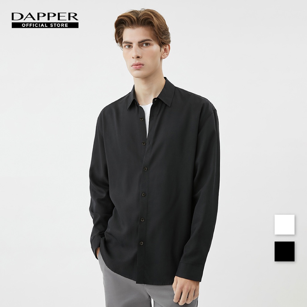DAPPER เสื้อเชิ้ตแขนยาว Linen Blend Shirt มี 2 สี (BCL/497TS)