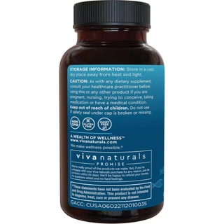 Viva Naturals Omega-3 Fish Oil Triple Strength 2500 mg , 90 Softgel (No.3999)