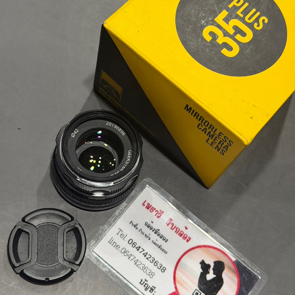 Geekster 35mm f1.1 ใส่ olympus