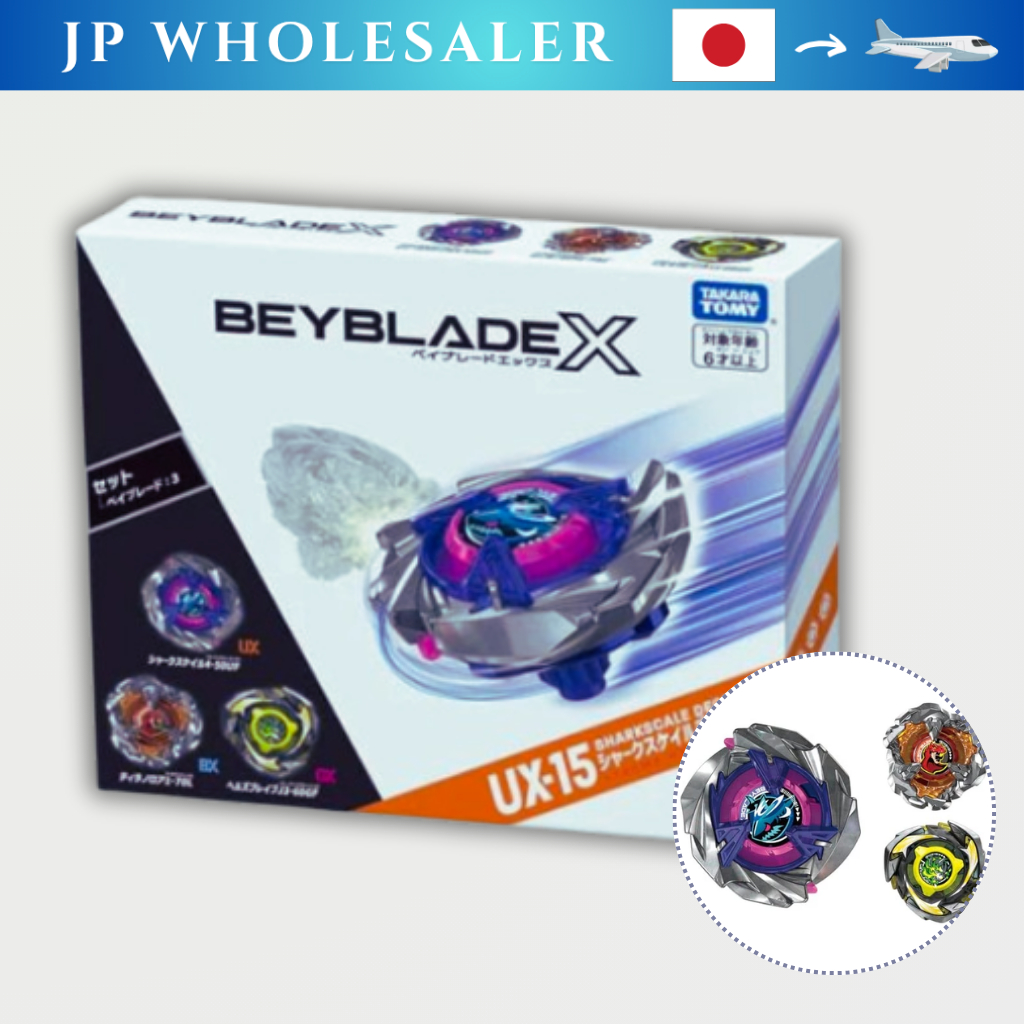 BEYBLADE X UX-15 Shark Scale Deck Set[No Bankee]