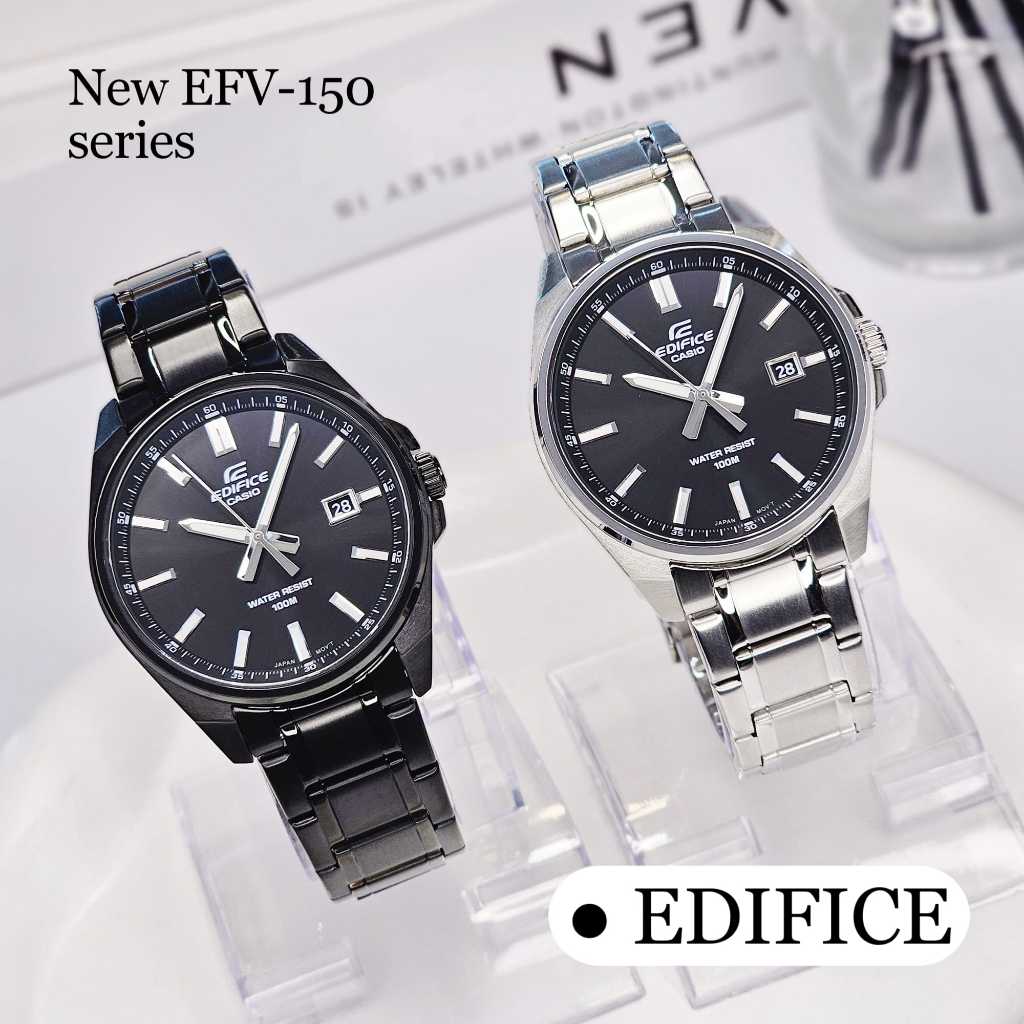 Casio Edifice นาฬิกาข้อมือรุ่น EFV-150 EFV-150D EFV-150DC EFV-150L (EFV-150D-1A,EFV-150DC-1A)