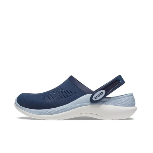 ของแท้100%✨Crocs LiteRide 360 CROCS Black/Grey/Blue Sandals  รองเท้าแตะ
