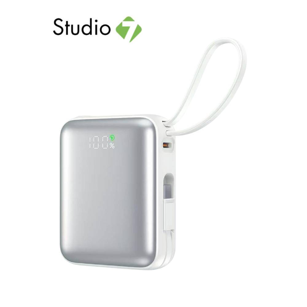 พาวเวอร์แบงค์ UVolt 10000 mAh Super Mini Fast Charging 35W UVP10C-05 Silver (CCC) by Studio7