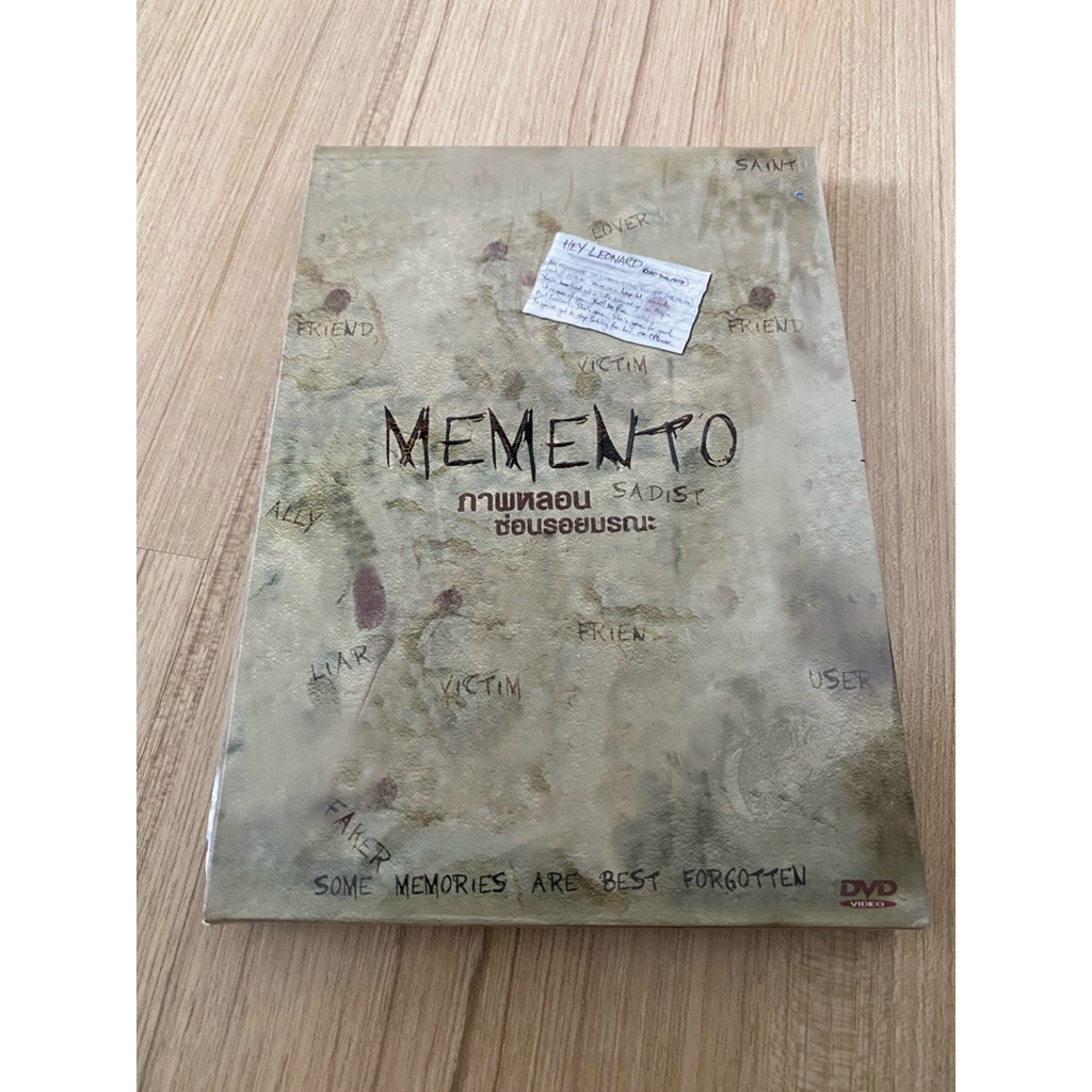 DVD หนัง แท้ ดี วี ดี ภาพยนต์ สภาพใหม่                          แผ่นแท้  หายาก memento