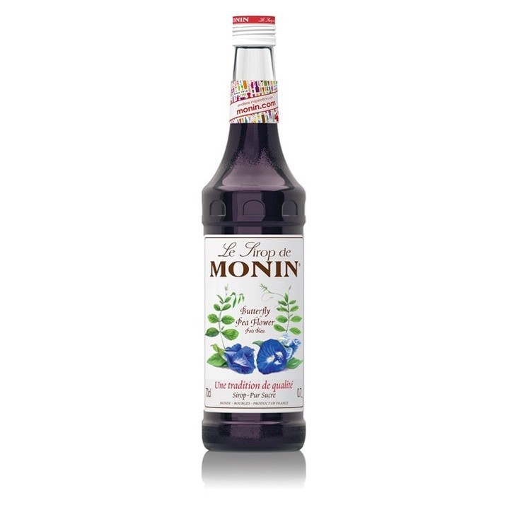 🌟พร้อมส่ง🌟MONIN Butterfly Pea Flower Syrup 700 ml. 1 bottle โมนิน อัญชัน ไซรัป 1 ขวด