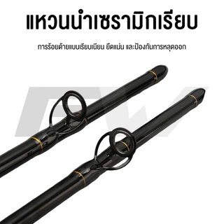 FW คันหน้าดิน 6-10 ฟุต เบ็ดอาชิโน่ MH สปินนิ่ง คันเบ็ดตกปลา ไฟเบอร์ผสมกราไฟต์ สปิน เบ็ดตกปลา