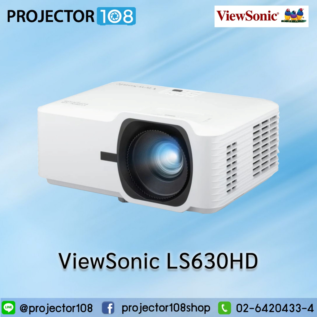 ViewSonic LS630HD​ 1080p DLP Laser Business/Education Projector