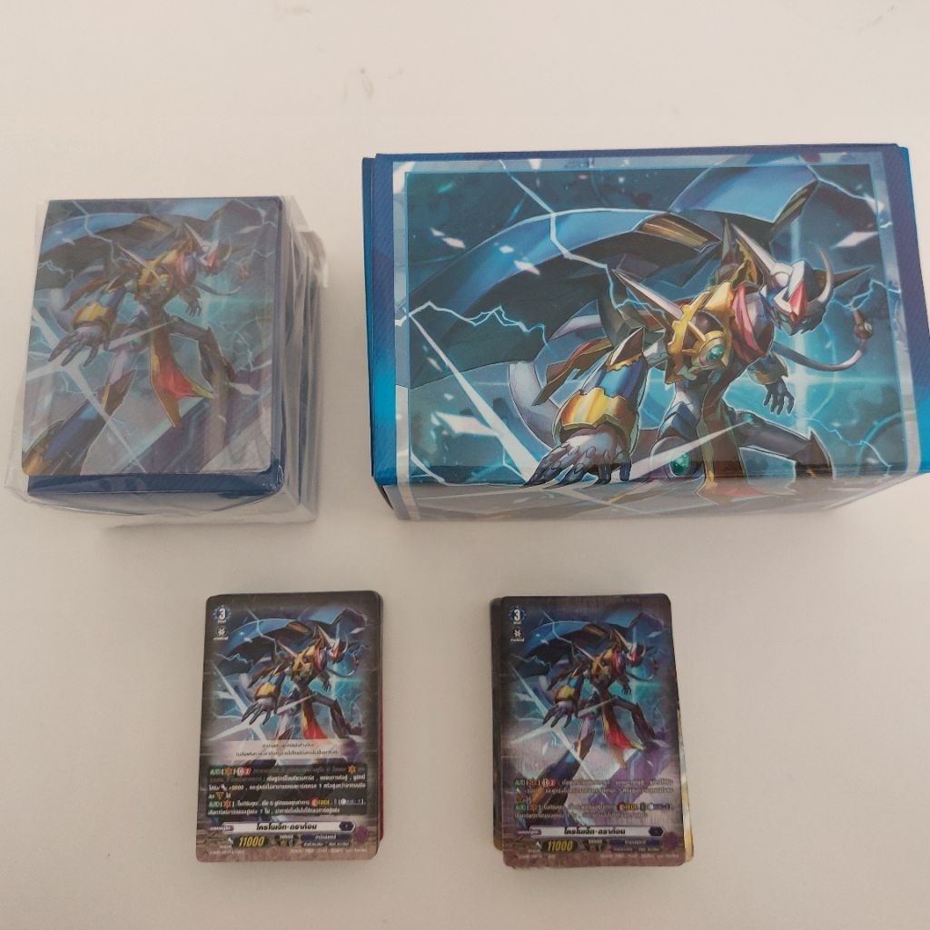 D-ss03 chronojet dragon แยก storage Deckcase Deckพร้อมเล่น Cardfight Vanguard D แวนการ์ด ภาษาไทย