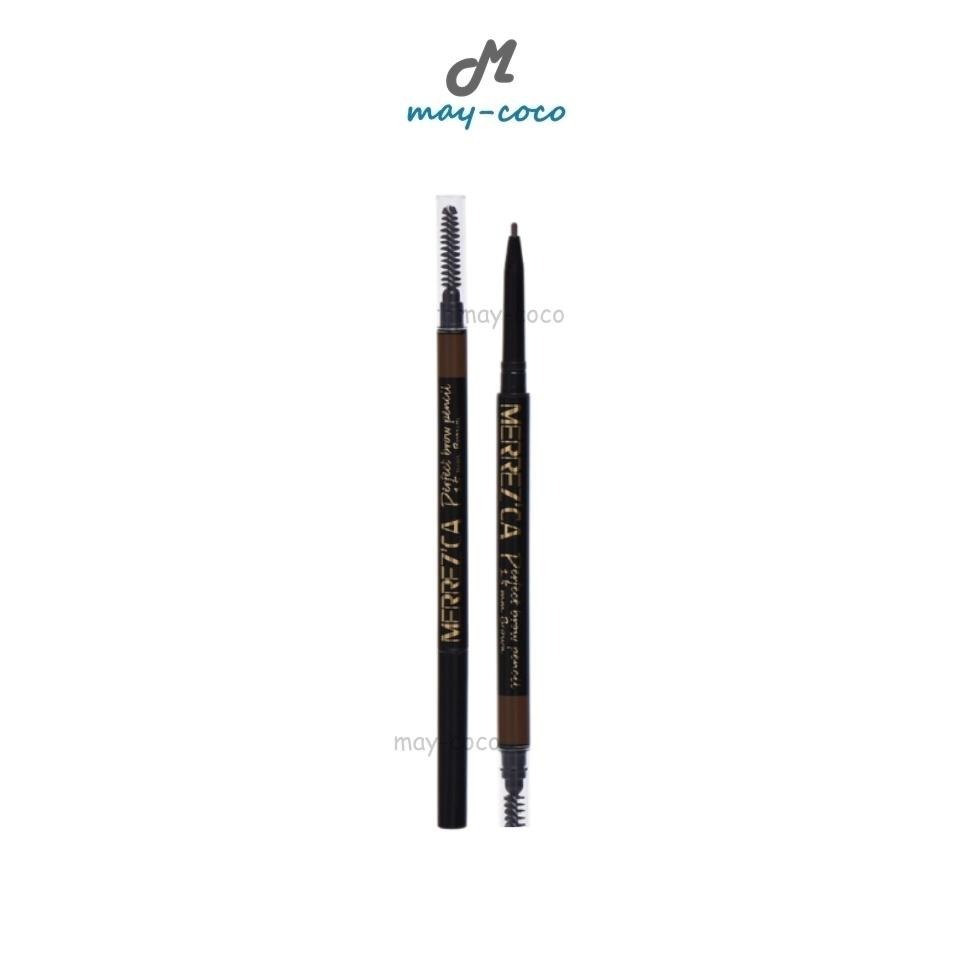 ถูก/แท้/มีไลฟ์ ดินสอเขียนคิ้ว Merrezca Perfect Brow Pencil เมอร์เรซกา เขียนคิ้ว คิ้วสวย คิ้วปัง กันน้ำ กันเหงื่อ