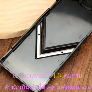 เครื่องขูดกะหล่ําปลี เครื่องหั่นผักแบบใช้มือสแตนเลส ทนทานเพิ่มความหนา สำหรับการหั่นกะหล่ำปลี และทำสลัดกะหล่ำปลี