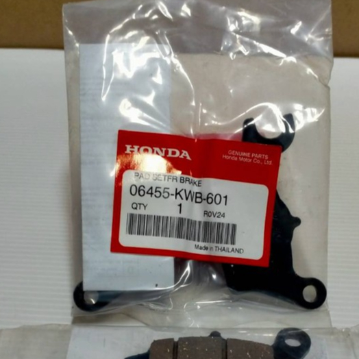 ชุดผ้าดิสก์เบรคหน้า 06455-KWB-601