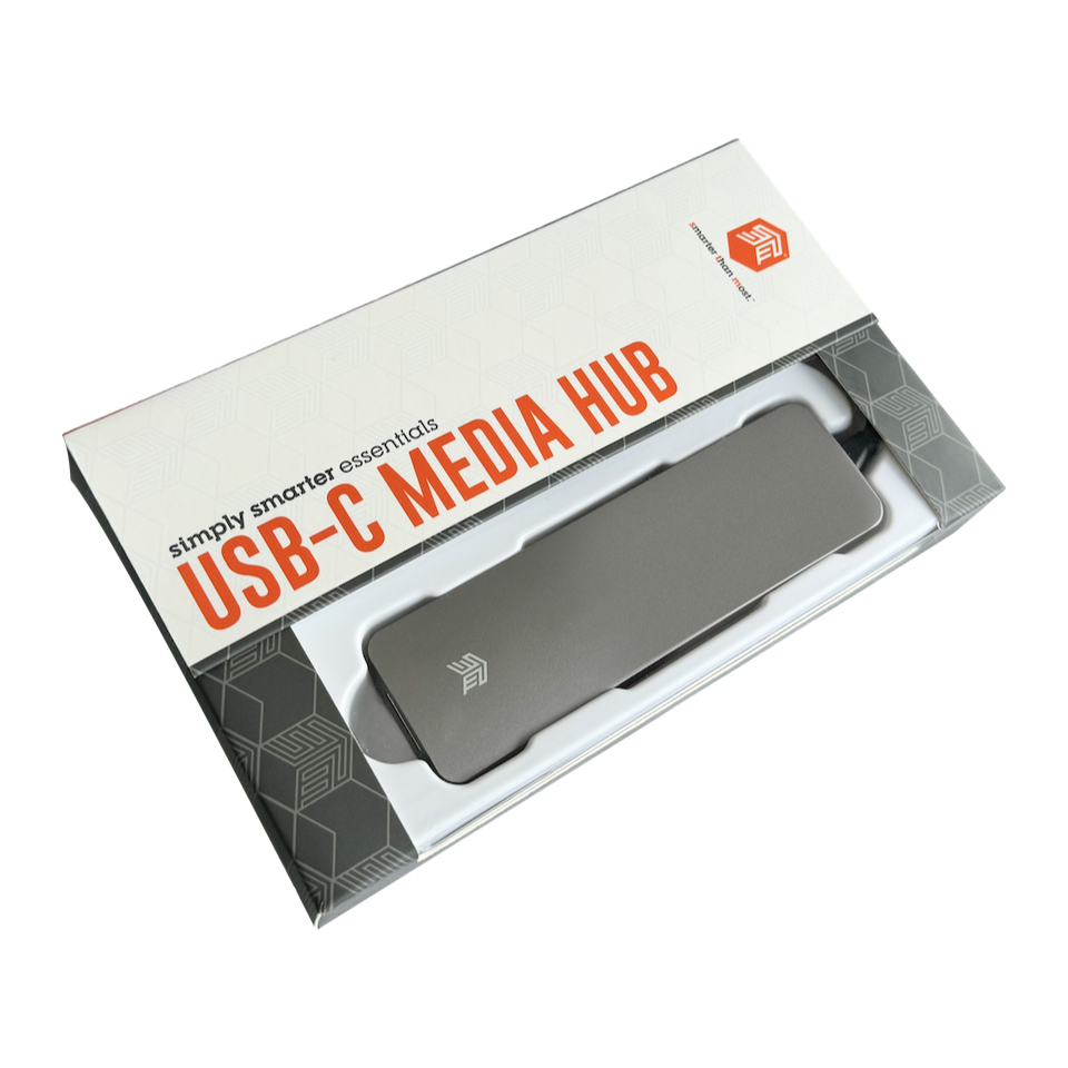 STM USB-C Media Hub Multi Ports - Grey - รูปที่ 2